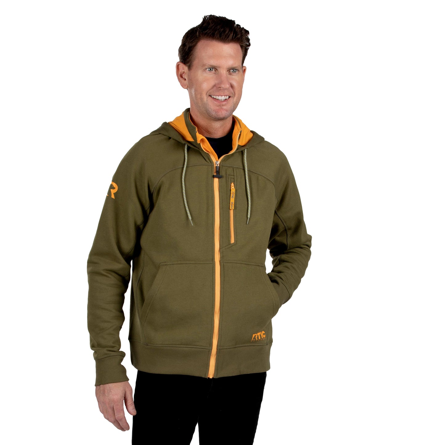 Men's Water-Repellent Full-Zip Hoodie image 12